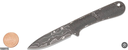 CIVIVI KNIVES MINI ELEMENTUM FIXED BLADE DAMASCUS #C23010-DS1