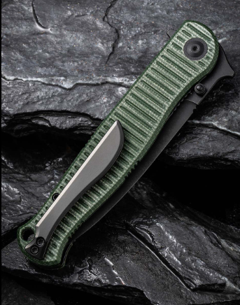 CIVIVI KNIVES RS71 LINER LOCK GREEN CANVAS #C23025-3