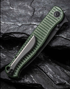 CIVIVI KNIVES RS71 LINER LOCK GREEN CANVAS #C23025-3