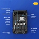 7MD 6 In 1 Multi-Functional Travel Charging Box #10137