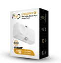 7MD 5000 mAh Portable Adjustable Bracket Dual Port 7md Power Bank #11181
