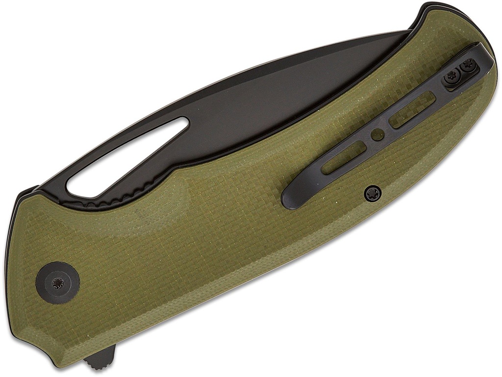 SENCUT  Phantara Folding Knife - OD Green G10 #S23014-3