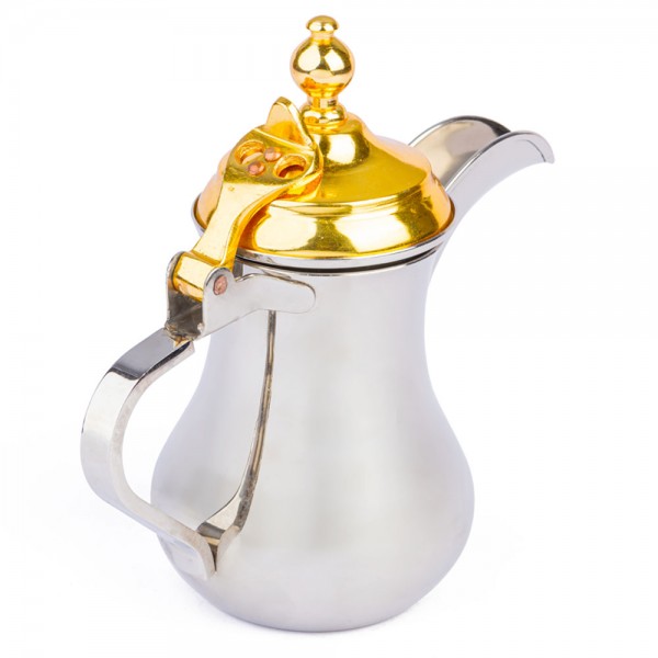 COFFEE DALLAH 500ML SS - SILVER GOLD FROM ALRIMAYA #22-409