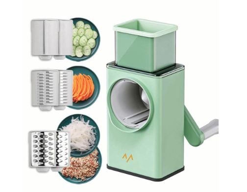 7MD 3 in 1 Vegetable Shredder, Chopper, Cutter | ‎Interchangeable Blades  #9292