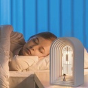7MD Creative Bedside Lamp, Warm LED Light, Bluetooth Speaker, Touch Sensor Diming Light #10020
