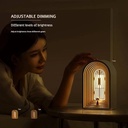 7MD Creative Bedside Lamp, Warm LED Light, Bluetooth Speaker, Touch Sensor Diming Light #10020