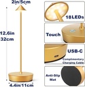 7MD Table Lamp Rechargeable #10135
