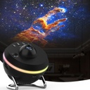 7MD Meteor and Galaxy Projector Mesmerizing Starry Show Meteor Light Effects Adjustable Colorful Projection #SKE-TKQ01