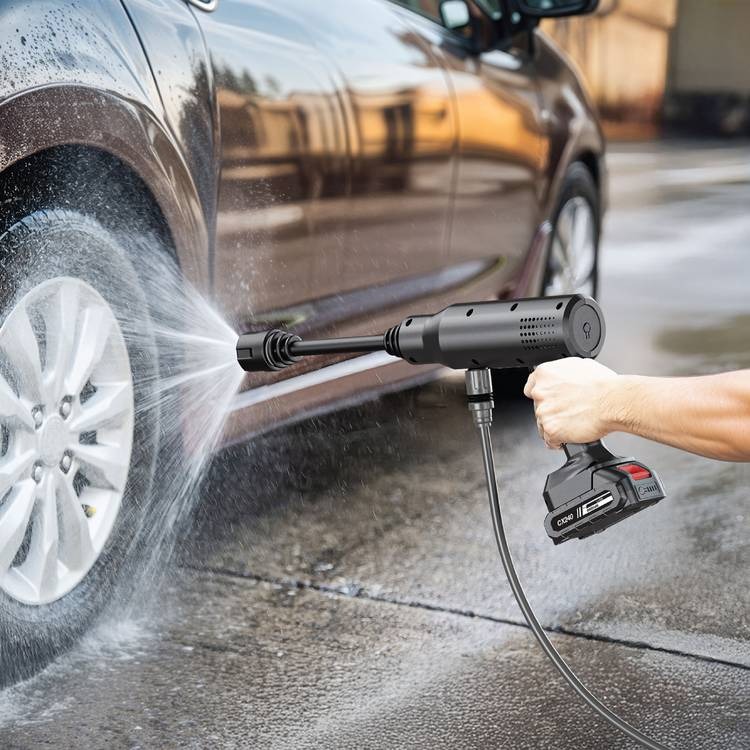 Green Lion - CX240 Cordless Pressure Wash Gun #GNC240WGUNBK