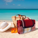FOLDABLE BEACH MAT  130 X 150CM 