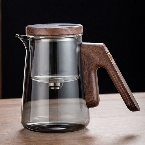 7MD Automatic Teapot Glass Tea Kettle Borosilicate Glass Durable Design Multi Use Compatibility #11405