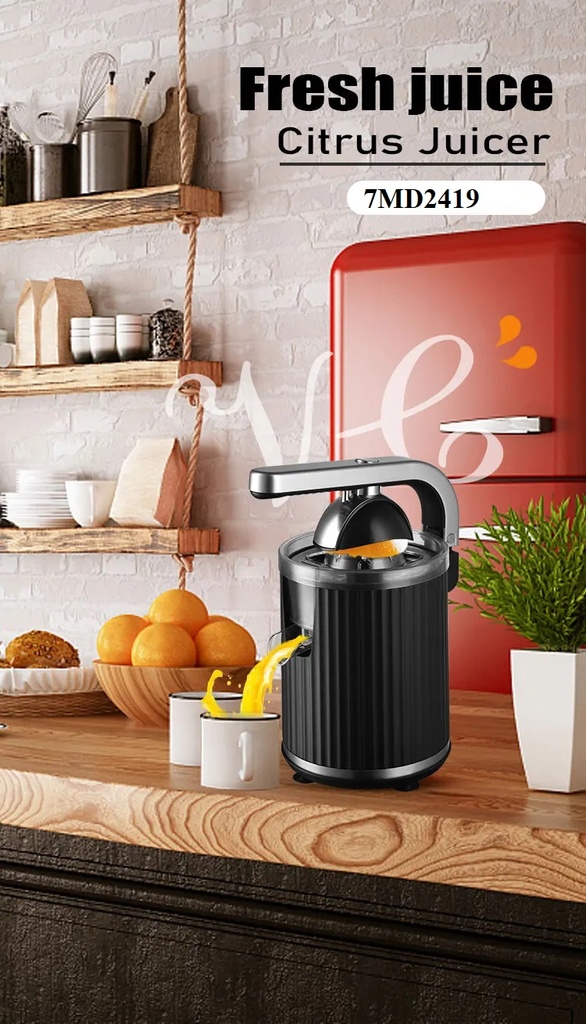7MD Electric Citrus Juicer With 600W Power #2419