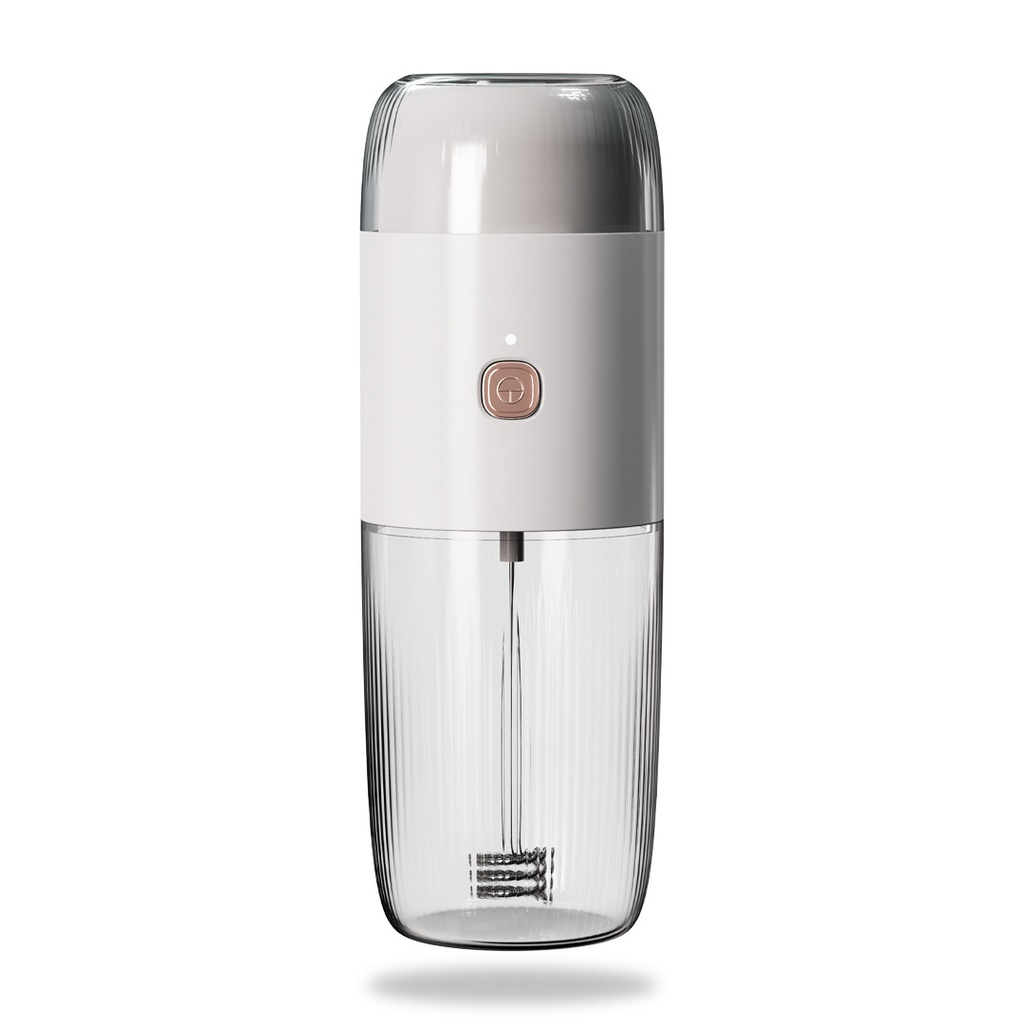 LePresso 2 in 1 Portable Milk Frother and Coffee Grinder 150mL 45W #LPMFGRWH