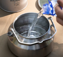 Stainless Steel kettle Tea Pot With Leather handle #SW-1/SW-PT