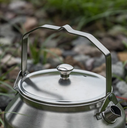 Stainless Steel kettle Tea Pot With Leather handle #SW-1/SW-PT