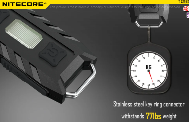 Nitecore Latarka UV Thumb LEO - 45 lumens