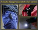 Nitecore Latarka UV Thumb LEO - 45 lumens