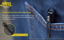 Nitecore NTP21 Black Aluminum Tactical Pen