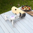 Porodo  Lifestyle Camping Mini Portable  Single Burner Gas Stove 2600W