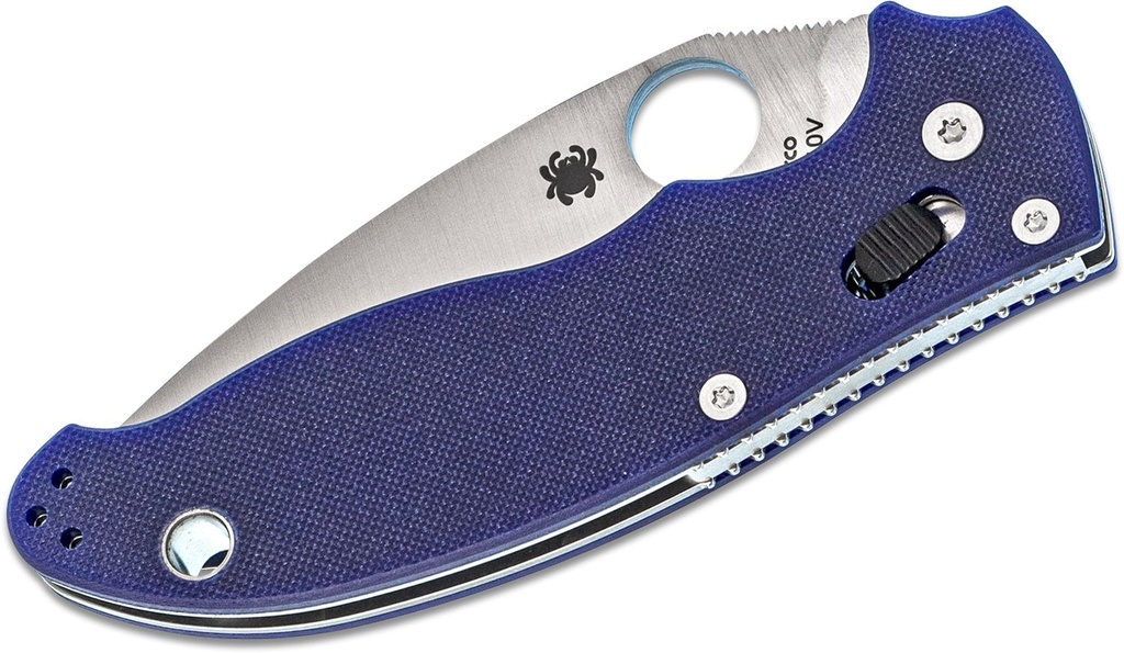 Spyderco Manix 2 Folding Knife  S110V Satin Plain Blade #C101GPDBL2