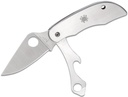 Spyderco ClipiTool Bottle Opener/Screwdriver  Stainless Steel Handles, Slipjoint (non-locking) #C175P