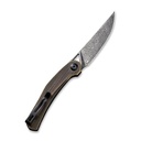 CIVIVI Lazar Linerlock Brass Damascus #C20013-DS2