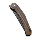 CIVIVI Lazar Linerlock Brass Damascus #C20013-DS2
