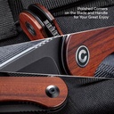 CIVIVI Elementum Linerlock Wood #C907U