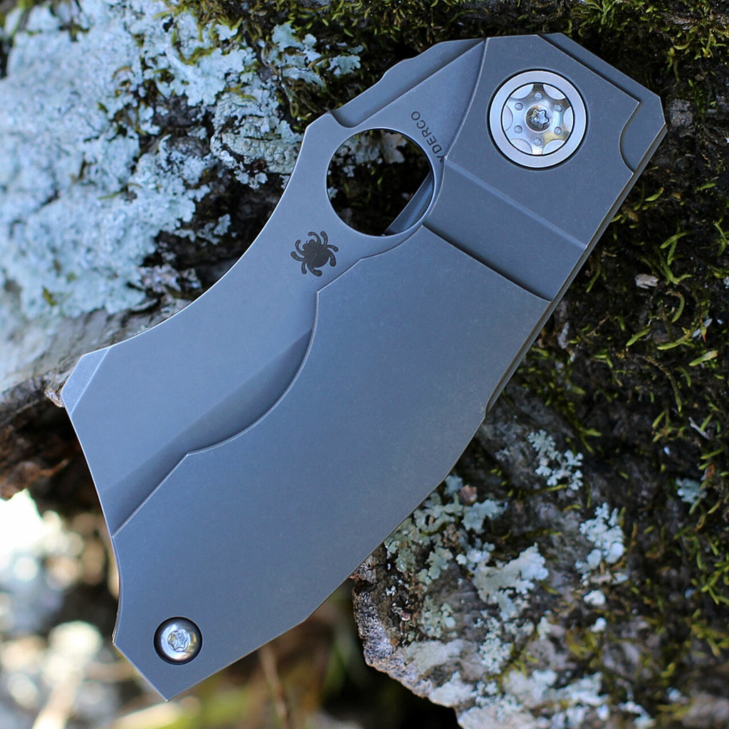 Spyderco Stovepipe Titanium CPM-20CV #C260TIP
