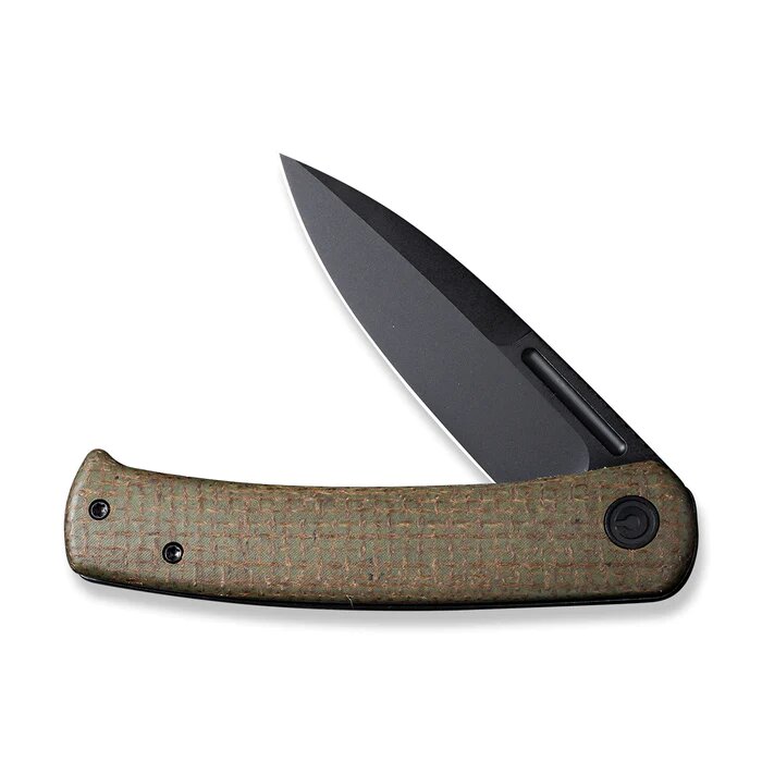CIVIVI Cetos Micarta With Steel Lock Side Handle #C21025B-3