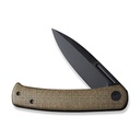 CIVIVI Cetos Micarta With Steel Lock Side Handle #C21025B-3