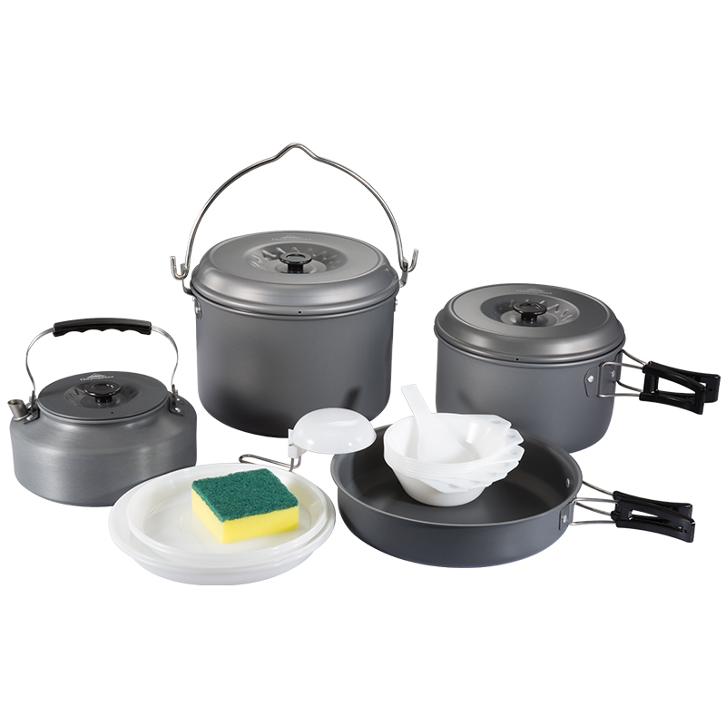 7 PEOPLE PICNIC POT SET WITH BAG #MC-700
