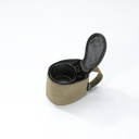 4pcs Set Stainless Steel Camping Sierra Cups of 2pcs 160 ml & 2pcs 210 ml with Storage Case #BKS