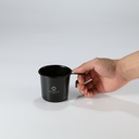 4pcs Set Stainless Steel Camping Sierra Cups of 2pcs 160 ml & 2pcs 210 ml with Storage Case #BKS