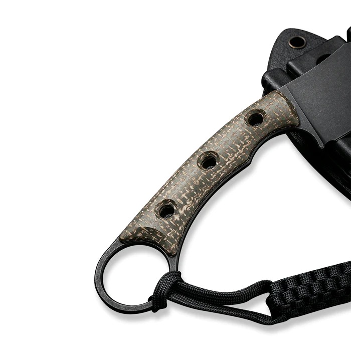 CIVIVI Midwatch Fixed Blade Knife Micarta Handle #CIVC20059B3
