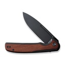 CIVIVI Banneret Framelock Damascus with Twill Carbon Fiber/G10 Handle #C20040DDS1
