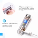 RovyVon Keychain Flashlight UV/R/W #A8x
