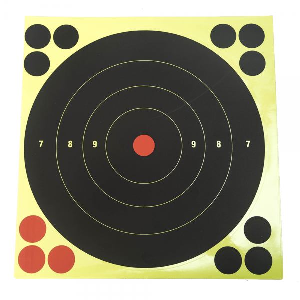 6-INCH MULT-COLOERD PAPER TARGETS FROM ALRIMAYA #16-66