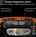 KRAWN CAMPING HEAD LAMP #52812