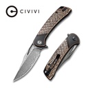 Civivi Dogma Linerlock Copper Damascus #2005DS2