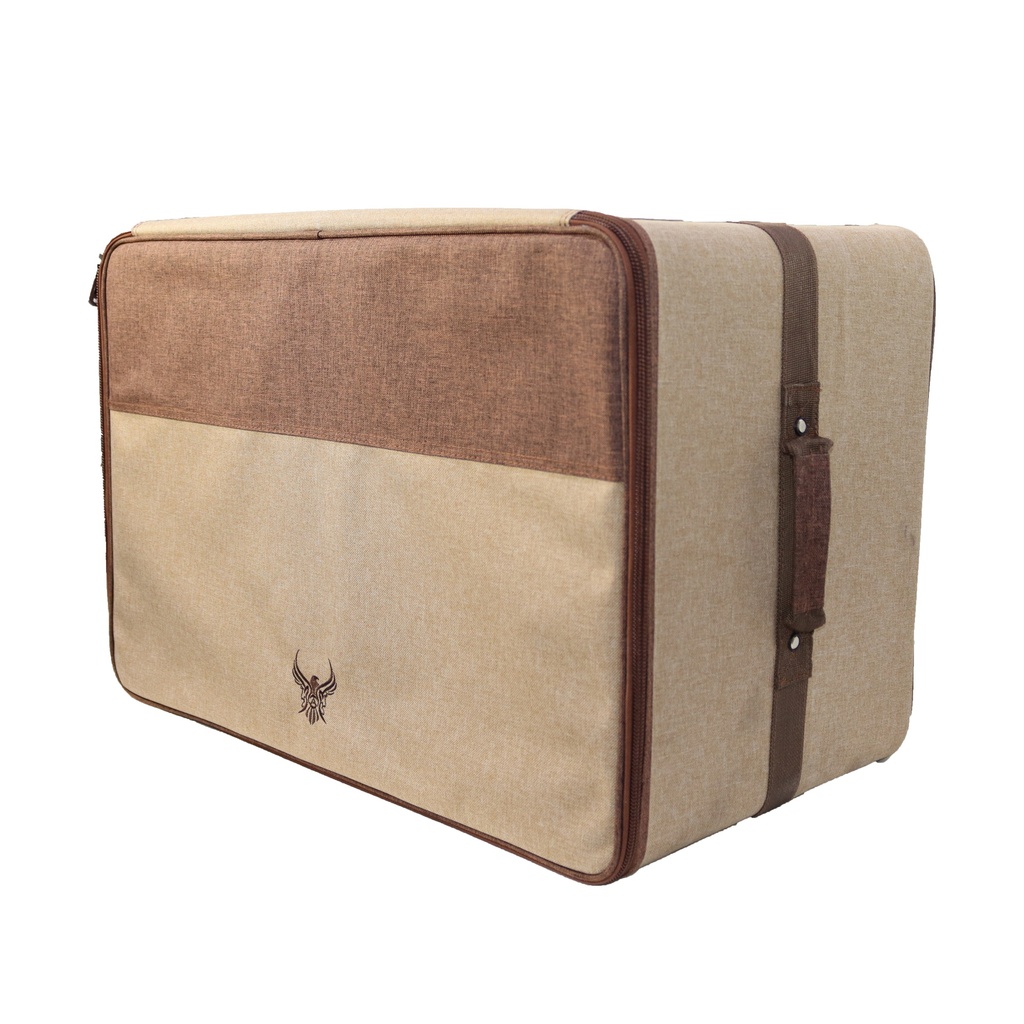 BAINONA LARGE BAG WOODEN CLOTH #1018B
