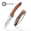 CIVIVI Hadros Micarta Brown #C20004-2