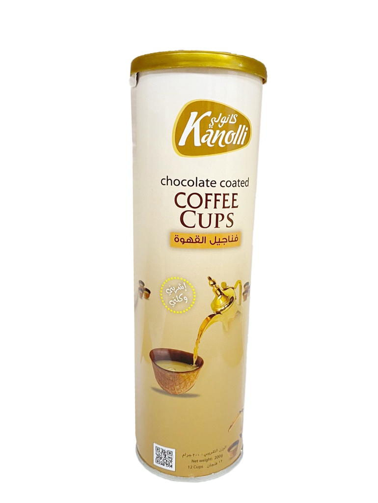 KANOLLI Coffee Cups (Chocolate Coated) 200g