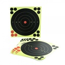 6-INCH MULT-COLOERD PAPER TARGETS FROM ALRIMAYA #16-66