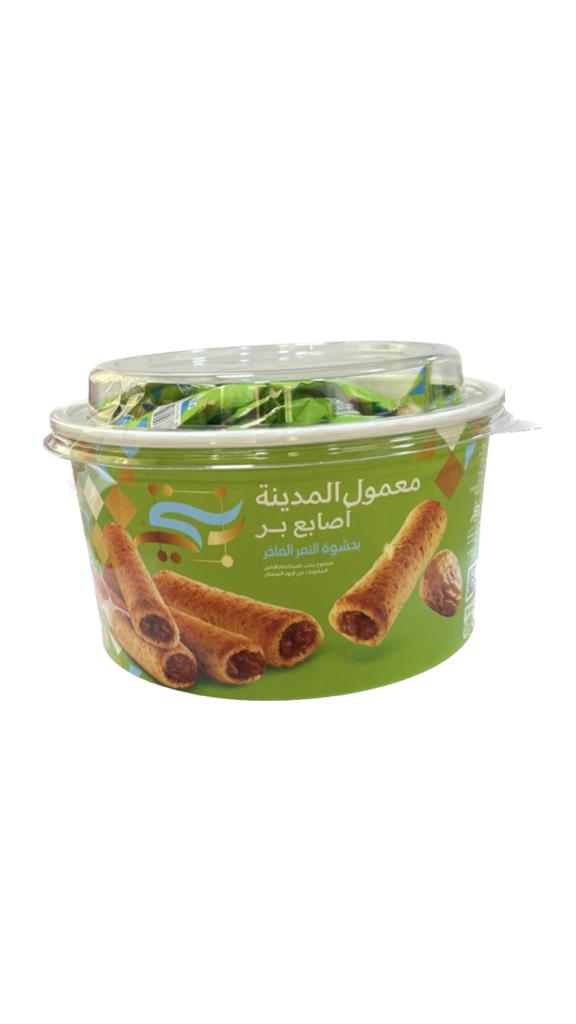 Fingers Madina Whole Wheat Maamoul Stuffed with Dates From Benti 400g