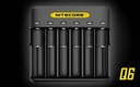 Nitecore Q6 Six Slot Charger