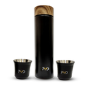 7MD Flask And Two Stainless Steel Cups #9045
