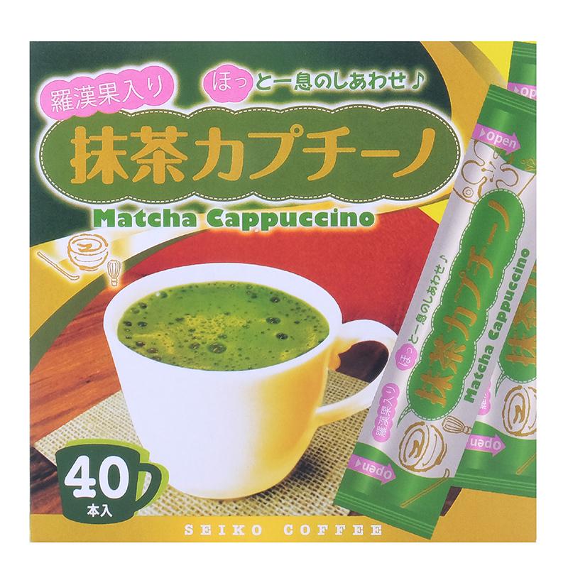 Cafe Matcha Cappuccino With Rakanka 40 Bags