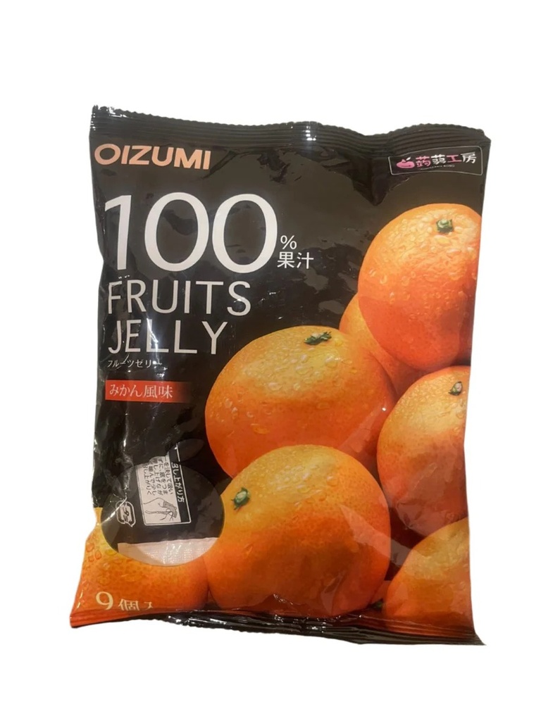 Oizumi Fruits Jelly Orange Flavor 100%