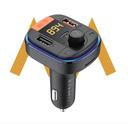 7MD Wireless Car Charger & MP3 Player | Fast Charging | Premium Sound Quality | Colorful Lightning | Wireless Music Playback | Battery Voltage Warning | U-disk/TF Card Playback #01